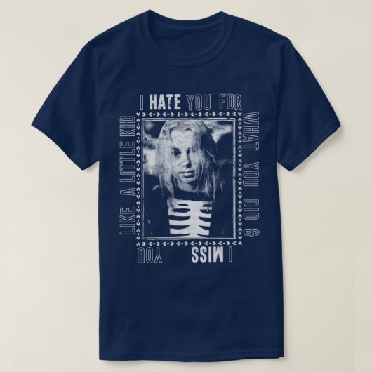 Phoebe Bridgers Stijl Originele Fan Artwork T-shirt (Design voorkant)