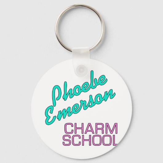 Phoebe Emerson Charm School Products Sleutelhanger (Voorkant)