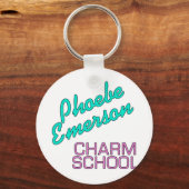 Phoebe Emerson Charm School Products Sleutelhanger (Voorkant)