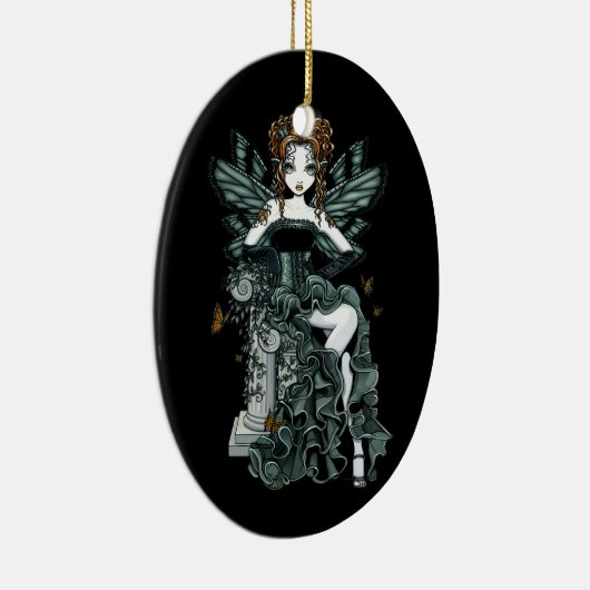 "Phoebe" Gothic Couture Butterfly Fairy Ornament (Rechts)