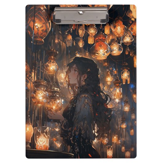 Phoebe in de Zaal van Lantaarns Klembord (Voorkant)