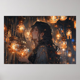 Phoebe in de Zaal van Lantaarns Poster