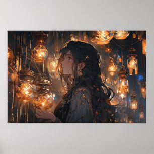 Phoebe in de Zaal van Lantaarns Poster