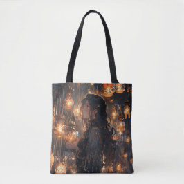 Phoebe in de Zaal van Lantaarns Tote Bag