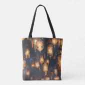Phoebe in de Zaal van Lantaarns Tote Bag (Achterkant)