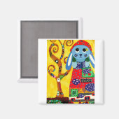 Phoebe in Klimt Magneet (Voorkant / Achterkant)