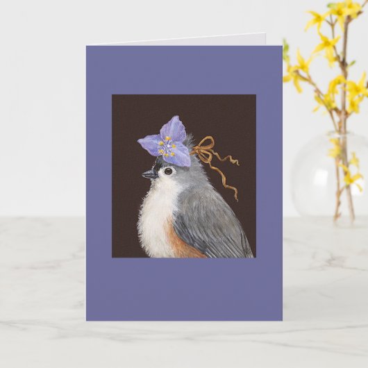 Phoebe-kaart Kaart (Gele Bloem)