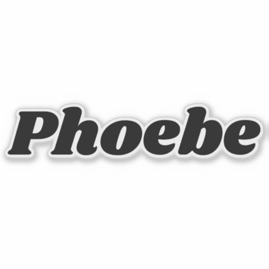 Phoebe Sticker (Voorkant)