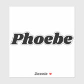Phoebe Sticker (Vel)