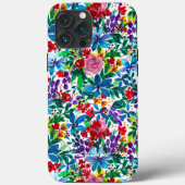 Phoebe Waterverf Floral  Case-Mate iPhone Case (Achterkant)