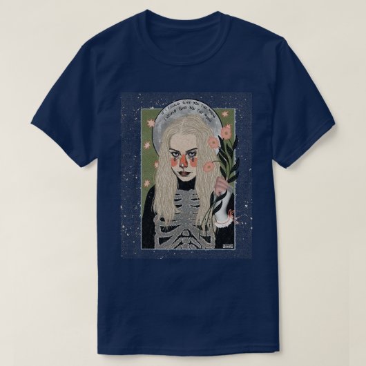 Phoebebridgers geven de maan t-shirt (Design voorkant)