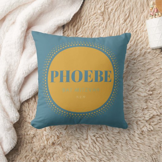Phoebe's Bat Mitzvah Pillow Kussen (Deken)