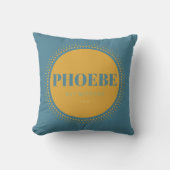 Phoebe's Bat Mitzvah Pillow Kussen (Voorkant)