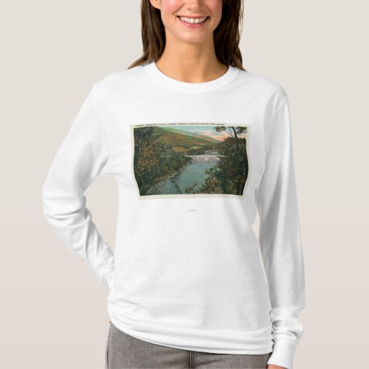 Phoencia, Brug over Esopus T-shirt (Voorkant)