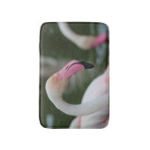 Phoenicopterus roseus badmat (Voorkant Verticaal)
