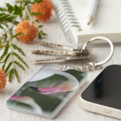 Phoenicopterus roseus sleutelhanger (Voorkant Rechts)