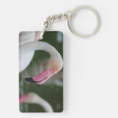 Phoenicopterus roseus sleutelhanger (achterkant)