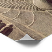 Phoenicus met twee aanbiedingen, detailverlichting poster (Hoek)