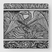 Phoenix 1524 vierkante klok (Voorkant)