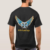Phoenix 7 "Laat de Legende Begin beginnen" T-shirt (Achterkant)