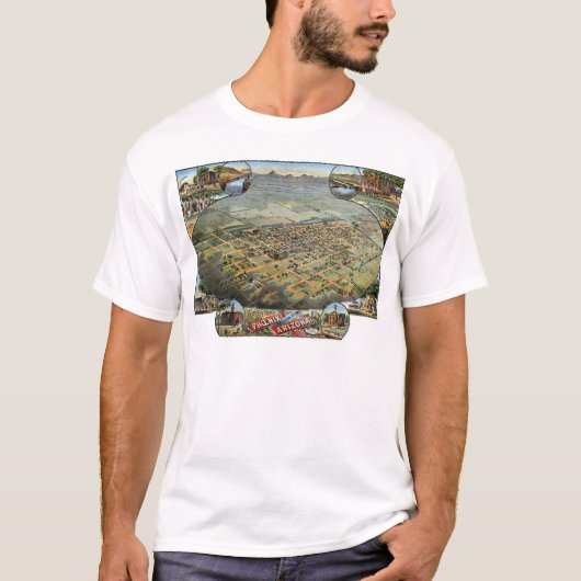 Phoenix, Arizona - 1885 T-shirt (Voorkant)