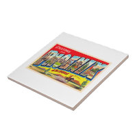 Phoenix Arizona AZ Vintage Large Letter Briefkaart