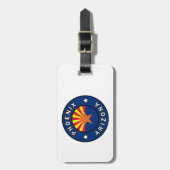Phoenix Arizona Bagagelabel (Voorkant verticaal)