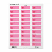 Phoenix Arizona bewoner Adreslabel Etiket (Full Sheet)