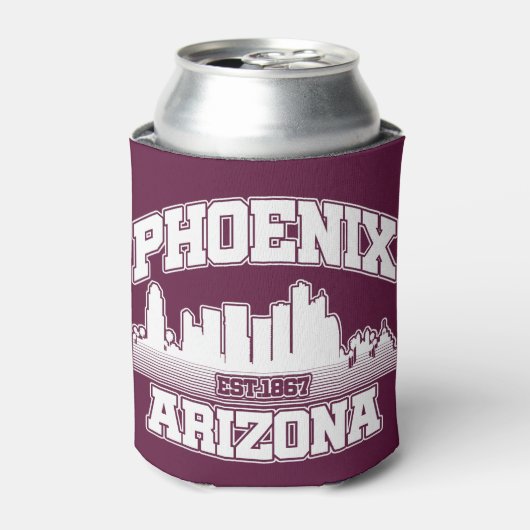 Phoenix, Arizona Blikjeskoeler (Blikje Voorkant)