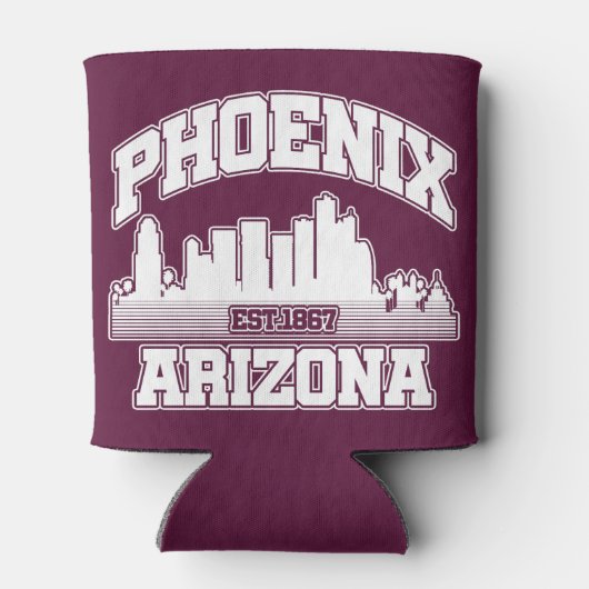 Phoenix, Arizona Blikjeskoeler (Achterkant)