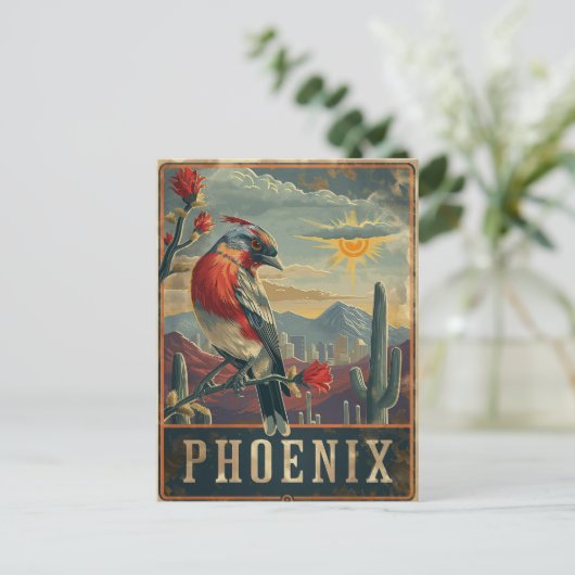 Phoenix, Arizona Briefkaart (Staand voorkant)
