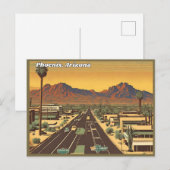 Phoenix, Arizona Briefkaart (Voorkant / Achterkant)