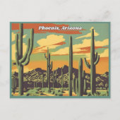 Phoenix, Arizona Briefkaart (Voorkant)