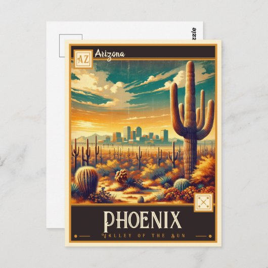 Phoenix, Arizona | Briefkaart (Voorkant / Achterkant)