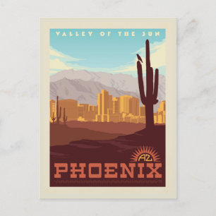 Phoenix, Arizona Briefkaart