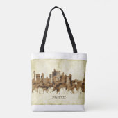 Phoenix Arizona Cityscape Tote Bag (Achterkant)