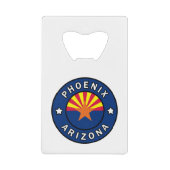 Phoenix Arizona Creditkaart Flessenopener (Voorkant)