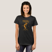 Phoenix Arizona Dancing Kokopelli Distress 1 T-shirt (Voorkant volledig)
