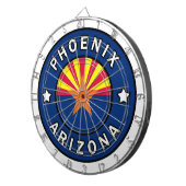 Phoenix Arizona Dartbord (Voorkant Rechts)