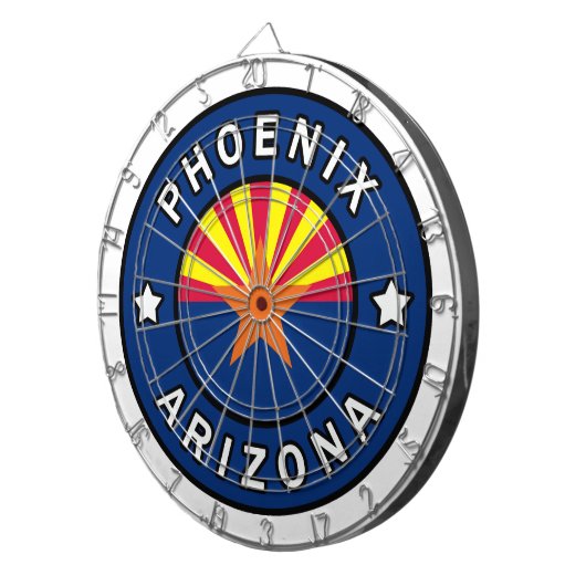 Phoenix Arizona Dartbord (Voorkant Rechts)