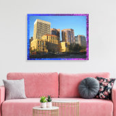 Phoenix, Arizona Downtown Canvas Afdruk (Insitu (Woonkamer))