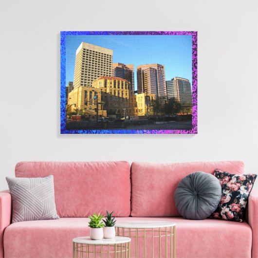 Phoenix, Arizona Downtown Canvas Afdruk (Insitu (Woonkamer))