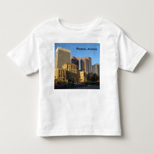 Phoenix, Arizona Downtown Kinder Shirts (Voorkant)