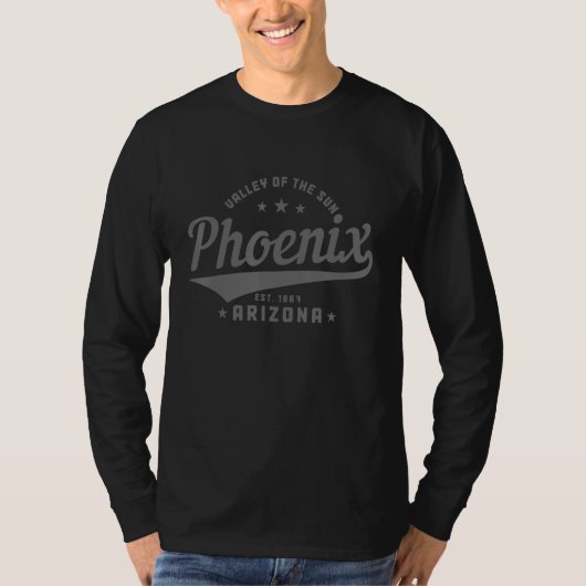 Phoenix Arizona Est 1867 T-shirt (Voorkant)
