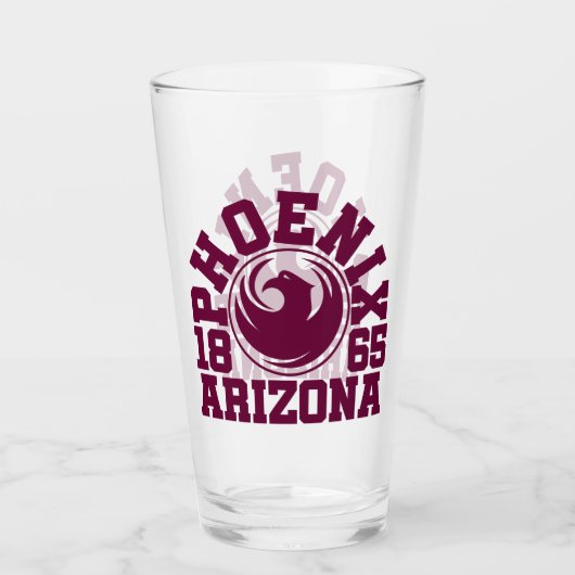 Phoenix, Arizona Glas (Voorkant)