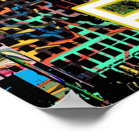 Phoenix, Arizona, graffiti Poster (Hoek)