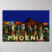 Phoenix, Arizona, graffiti Poster (Voorkant)