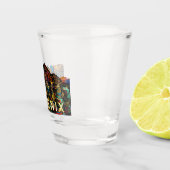 Phoenix, Arizona, graffiti Shot Glass Glas (Rechts)