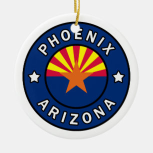 Phoenix Arizona Keramisch Ornament