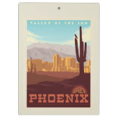 Phoenix, Arizona Klembord (Achterkant)